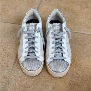 Brand New Silver P448 Sneakers